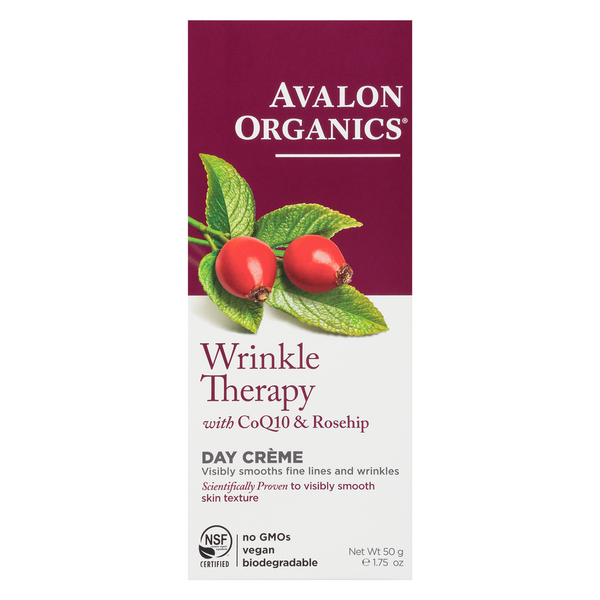Avalon Organics Coq10 Wrinkle Therapy Creme