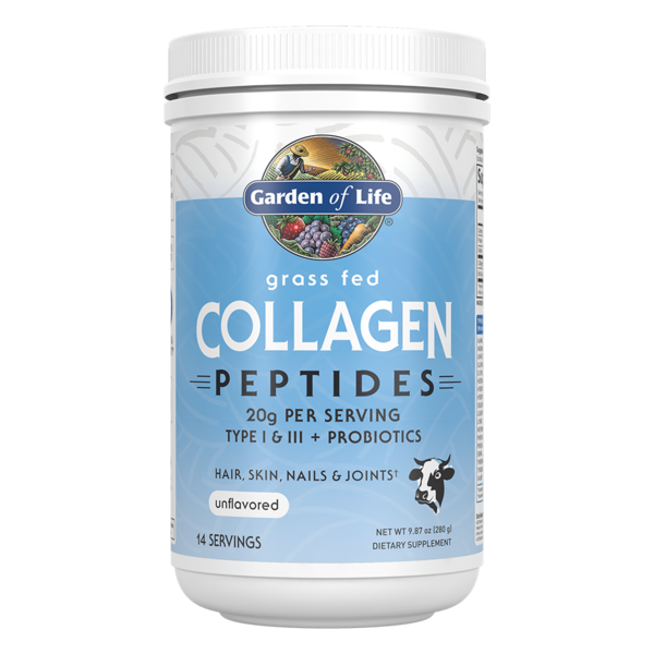 Garden Of Life Unflavored Grass Fed Collagen Peptides