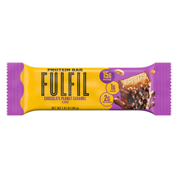 Fulfil Chocolate Peanut Caramel Vitamin & Protein Bar