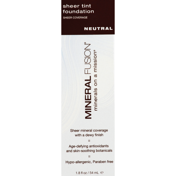 Mineral Fusion Sheer Tint Foundation Neutral