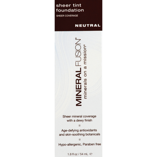 Mineral Fusion Sheer Tint Foundation Neutral