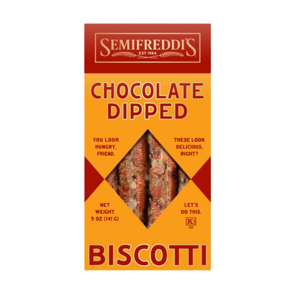 Semifreddi's Chocolate Dipped Biscotti