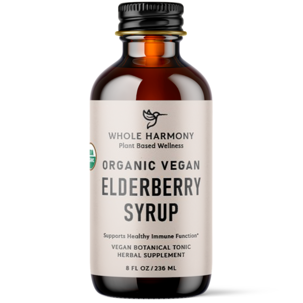 Whole Harmony Organic Maple Infused Elderberry Vegan Botanical Tonic