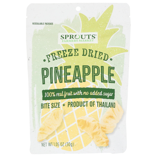 Sprouts Freeze Dried Pineapple