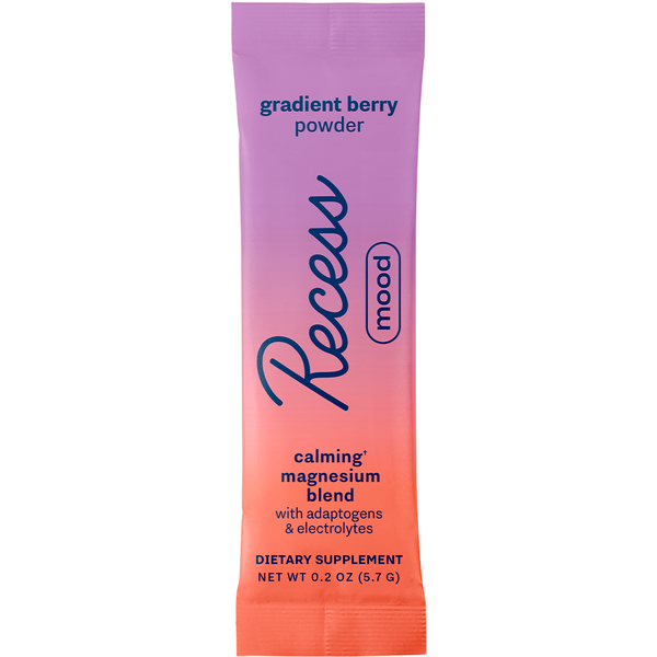 Recess Gradient Berry Mood Magnesium Superblend Powder Single Stick