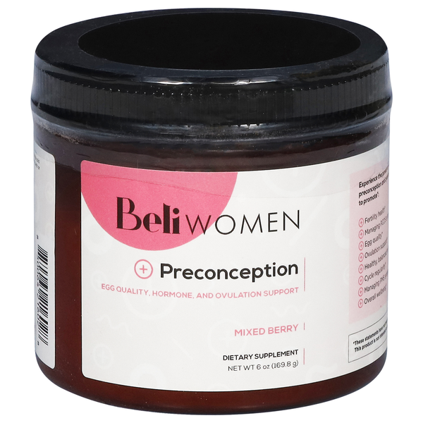 Beli Vitamins Mixed Berry Preconception Drink Mix