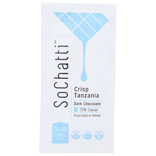Sochatti Crisp Tanzania 72% Cacao Dark Chocolate