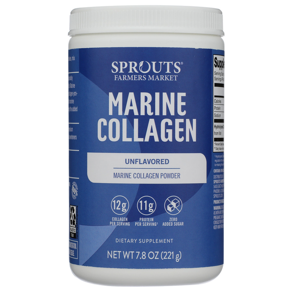Sprouts Unflavored Marine Collagen Powder