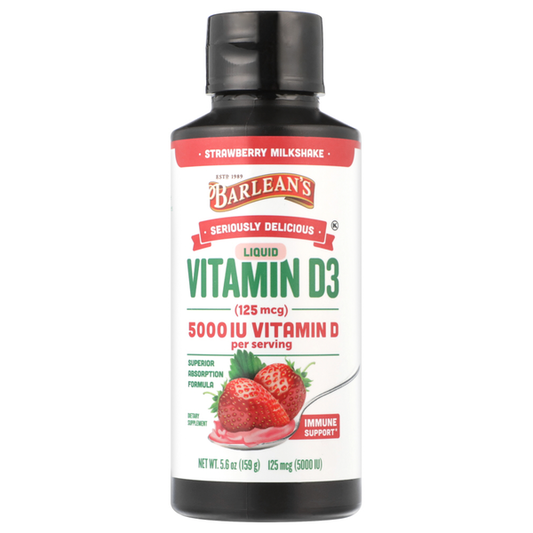 Barlean's Seriously Delicious Vitamin D3 5000IU Liquid