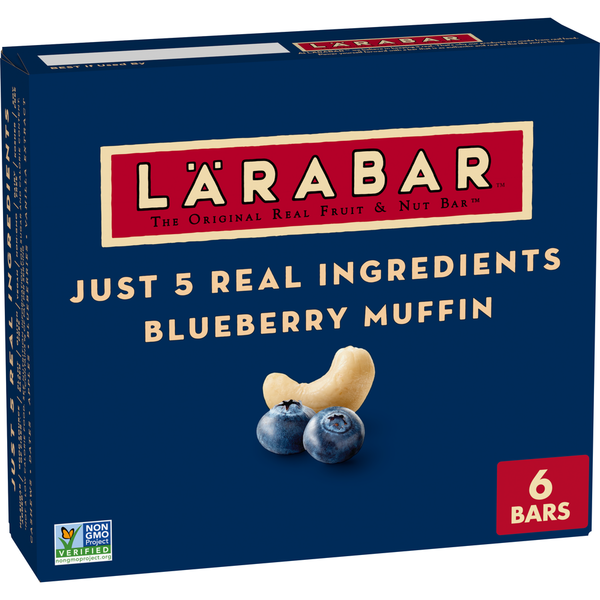 Larabar Blueberry Muffin Bar 6 Pack Case