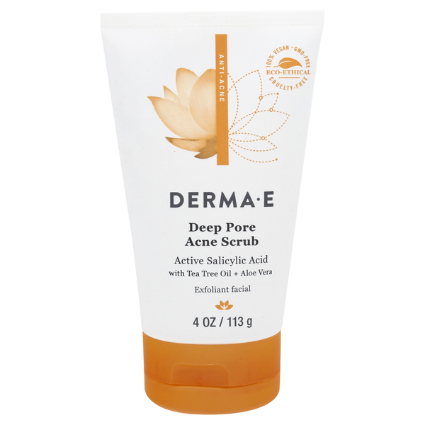 DERMA E Very Clear Cleansing Scrub