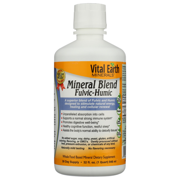 Vital Earth Minerals Fulvic Humic Mineral Blend