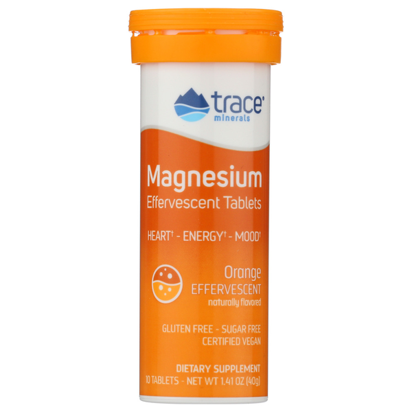 Trace Minerals Magnesium Effervescent Tablets