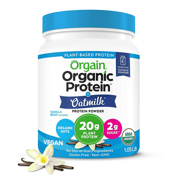 Orgain Organic Vanilla Oatmilk Protein Powder
