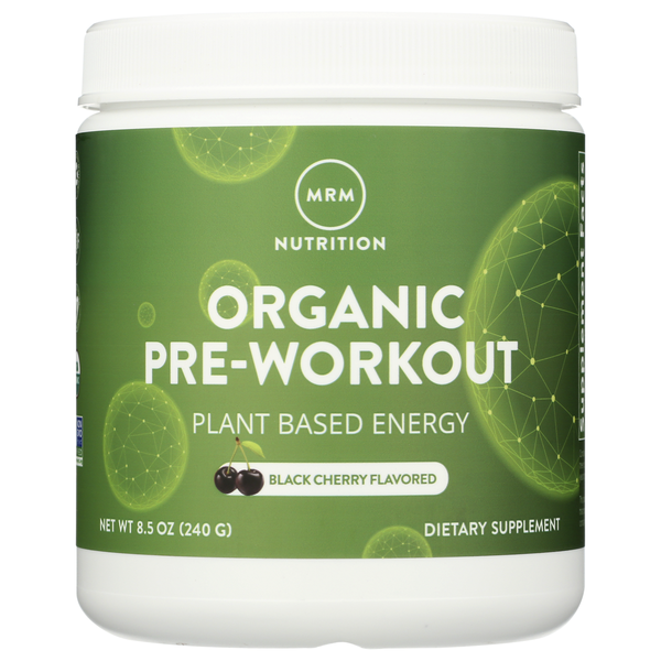 Mrm Organic Black Cherry Pre-Workout