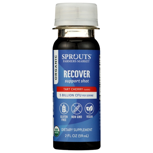 Sprouts Organic Tart Cherry Probiotic Recover Shot