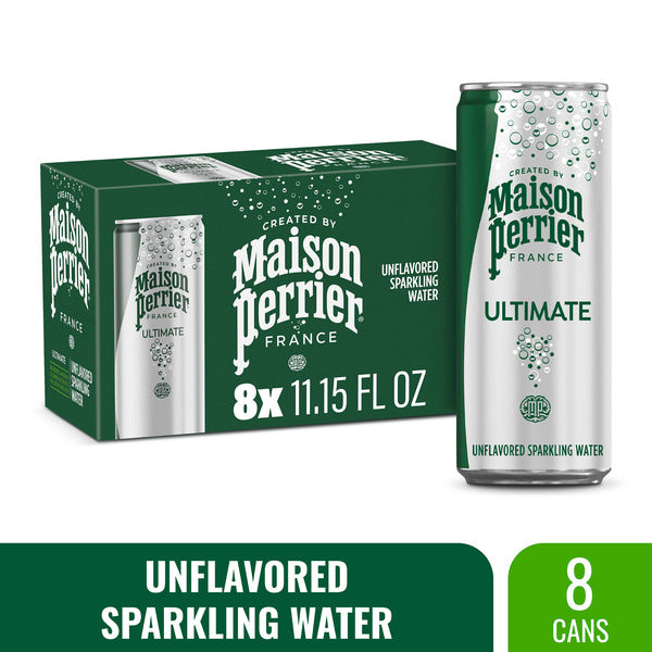 Perrier Ultimate Sparkling Water 8 Pack
