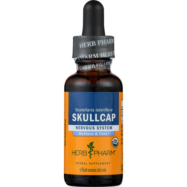Herb Pharm Organic Skullcap Extract Nervous System Restore and Tone