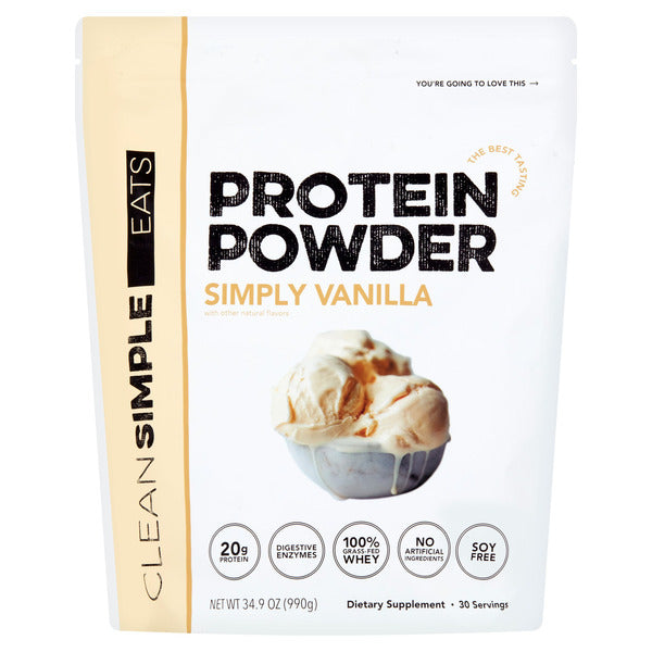 Clean Simple Eats Simply Vanilla Whey Protein