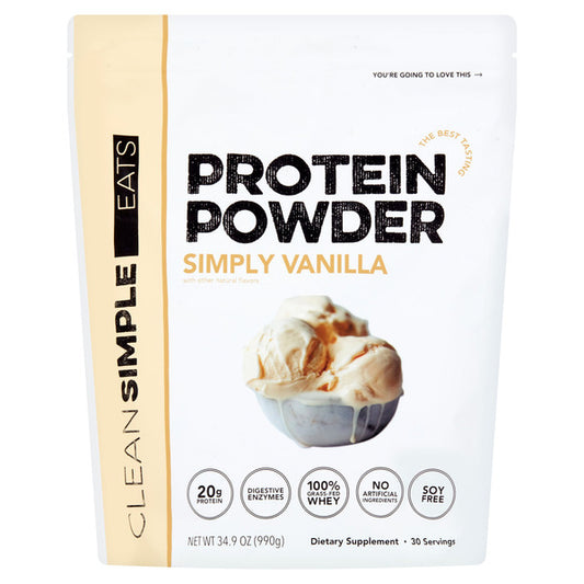 Clean Simple Eats Simply Vanilla Whey Protein