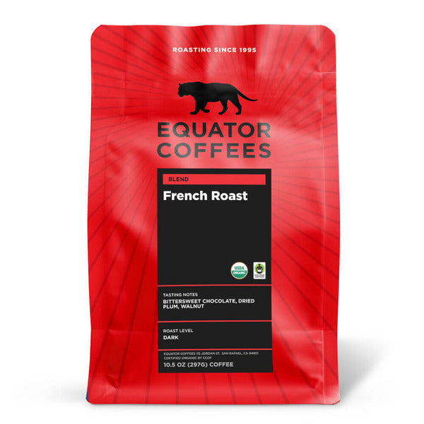 Equator Coffee & Teas Organic French Roast Blend Coffee