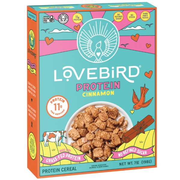 Lovebird Protein Cereal, Cinnamon