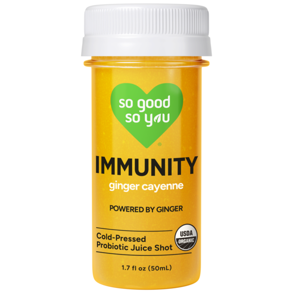 So Good So You Ginger Immunity Probiotic Shot