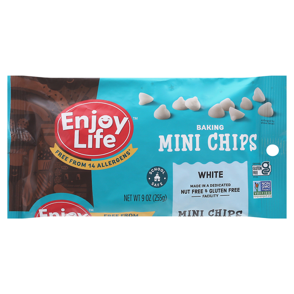 Enjoy Life White Mini Baking Chocolate Chips