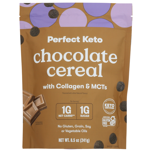 Perfect Keto Chocolate Cereal With Collagen & MCTs