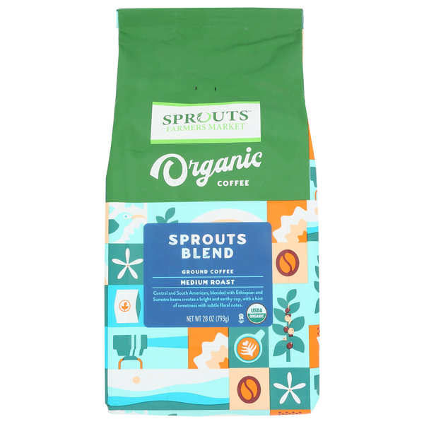Sprouts Organic Sprouts Blend Ground Coffee