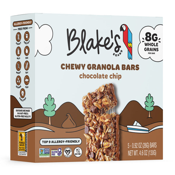 Blake's Seed Based Chocolate Chip Chewy Granola Bars 5 Pack