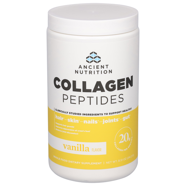 Ancient Nutrition Vanilla Flavor Collagen Peptides