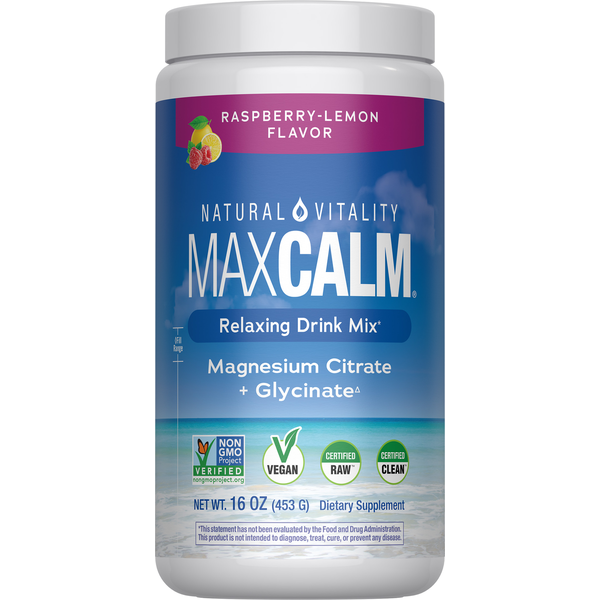 Natural Vitality Raspberry-Lemon Calm Magnesium