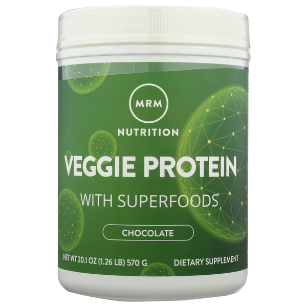 MRM Chocolate Veggie Protein Gluten Free