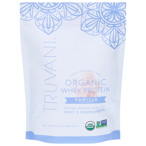 Truvani Organic Vanilla Whey Protein