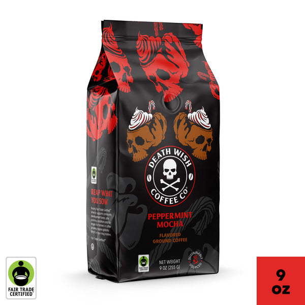 Death Wish Coffee Co. Peppermint Mocha Ground Coffee
