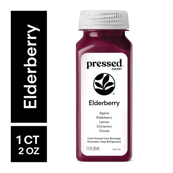 Pressed Elderberry Shot