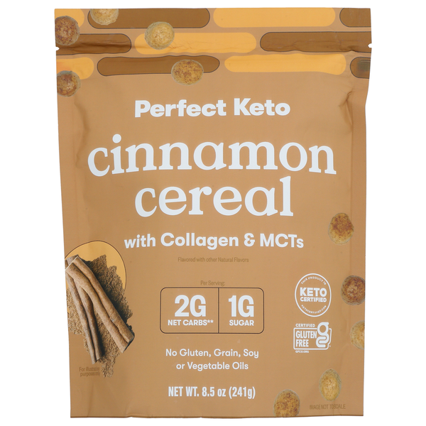 Perfect Keto Cinnamon Cereal With Collagen & MCTs