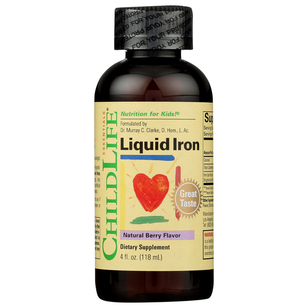 Childlife Natural Berry Flavor Liquid Iron