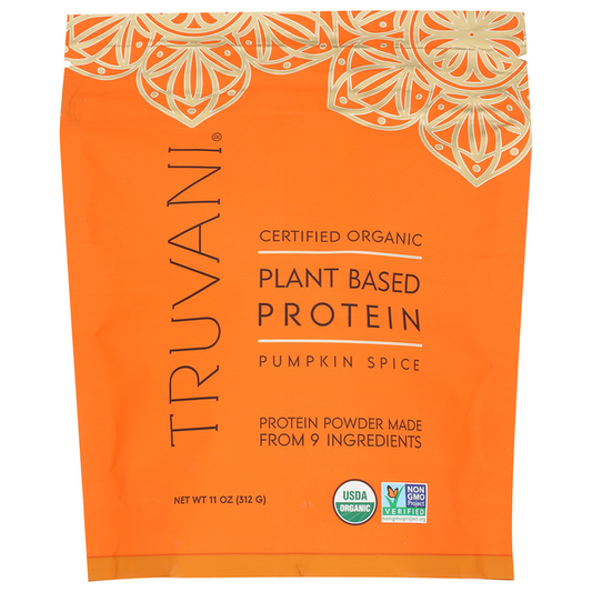 Truvani Organic Pumpkin Spice Plant Based Protein Powder