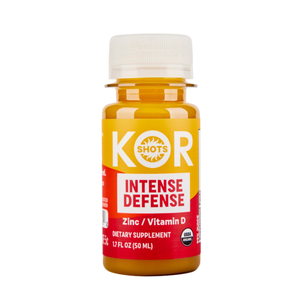 Kor Shots Organic Zinc Vitamin D Intense Defense Shot