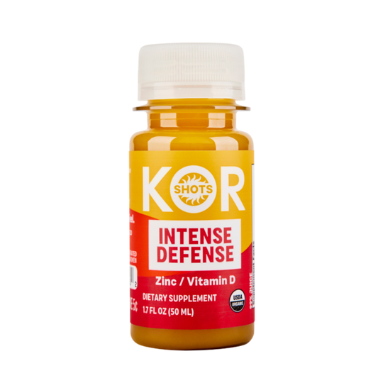 Kor Shots Organic Zinc Vitamin D Intense Defense Shot