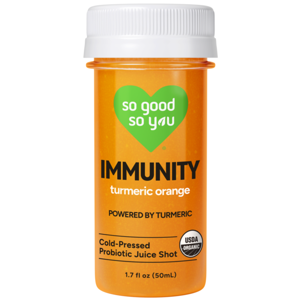 So Good So You Immunity Turmeric Probiotic Shot