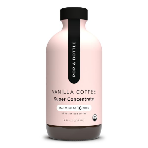 Pop And Bottle Organic Vanilla Super Concentrate Coffee