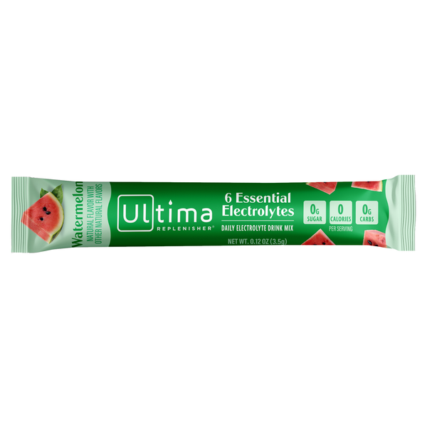 Ultima Replenisher Watermelon Electrolyte Drink Mix Single Packet