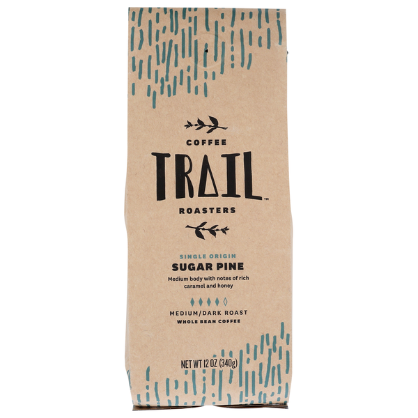 Trail Coffee Roasters Sugar Pine Medium Dark Whole Bean