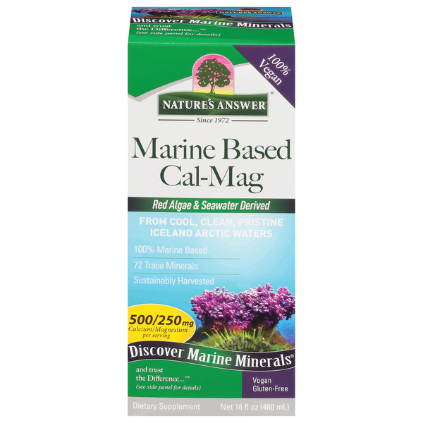 Nature's Answer Plant Based Calcium-Magnesium Liquid