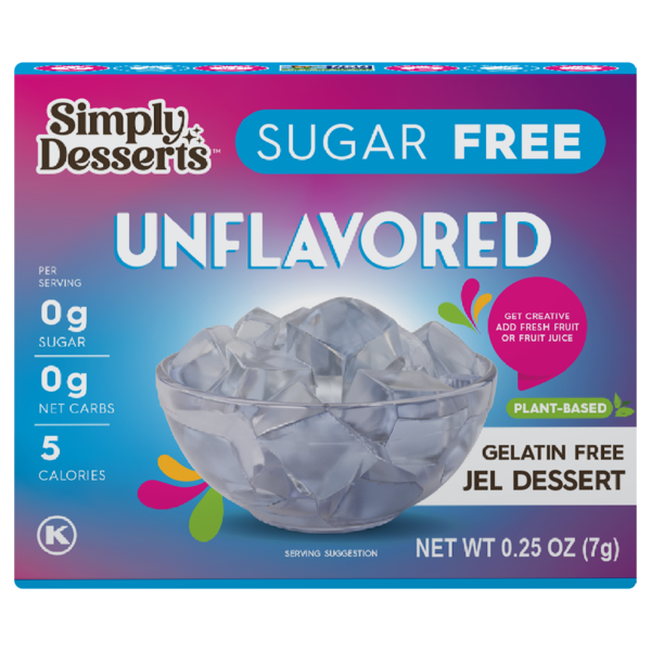 Simply Desserts Unflavored Jel Dessert
