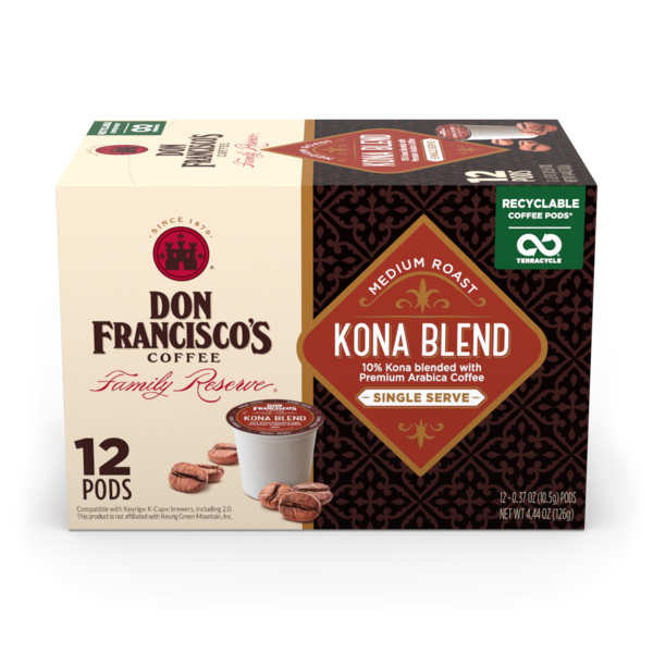 Don Francisco's Kona Blend Single Serve Coffee