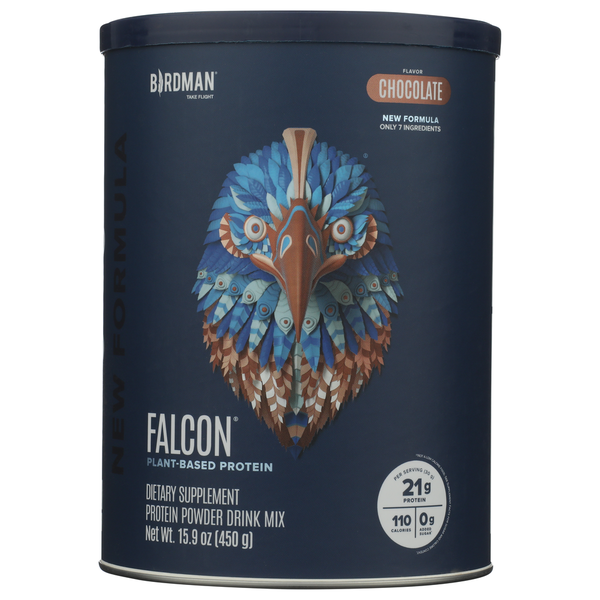 Birdman Chocolate Falcon Plant Protein Powder